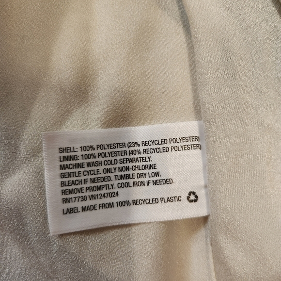 NWOT Christopher John Rogers Black White Striped maxi slip  dress sz 12 - Picture 5 of 11